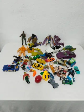 Lote Juguetes Figuras y Coches Varios