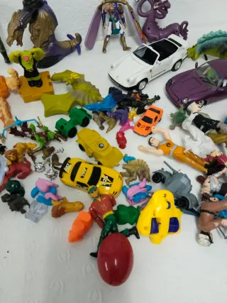 Lote Juguetes Figuras y Coches Varios