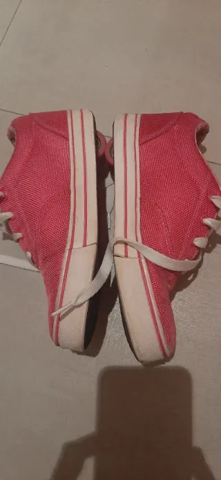 Zapatillas con ruedas para patinar, niña, rosa