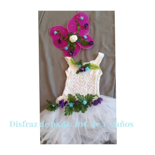 Disfraz de hada 1-3años
