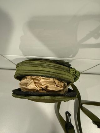 Bolso bandolera militar camuflaje