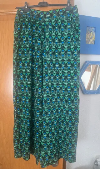 Camisa y pantalon Miss Sidecar Corazones Verde