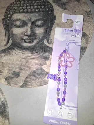 Colgante teléfono Stitch Disney