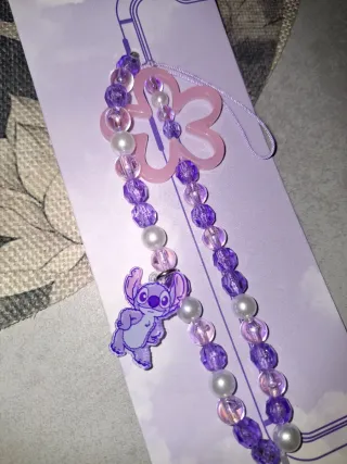 Colgante teléfono Stitch Disney