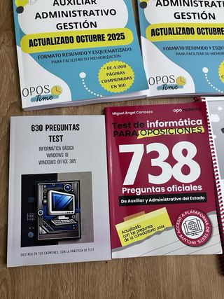 Opostime temario Age oposiciones 2025