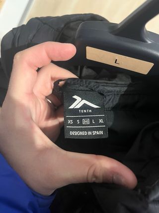 Cazadora Negra Talla L