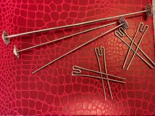 Aderezo pequeño niña fallera 3 años (Plateado)