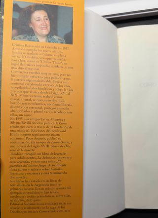 Libro Como vivido cien veces de Cristina Bajo.