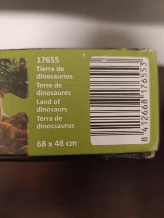 Puzzle Educa 1000 Piezas Dinosaurios