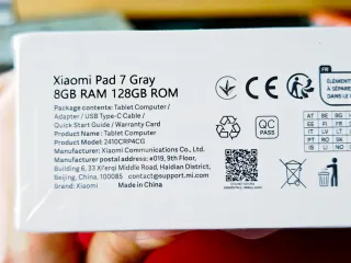 Xiaomi Pad 7 8+128GB Gris