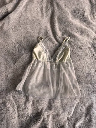 Top lingerie vintage DNNY taglia M