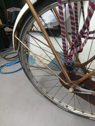 Bicicleta Holandesa Dorada