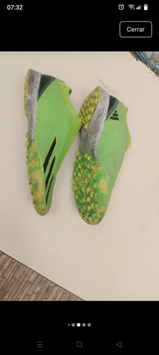 Botas fútbol niño Adidas T.36