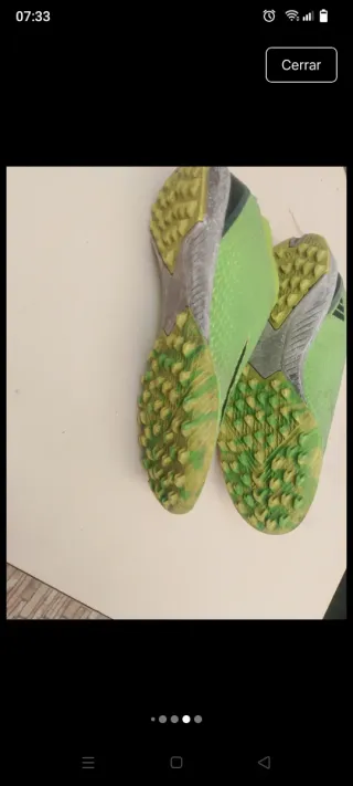 Botas fútbol niño Adidas T.36