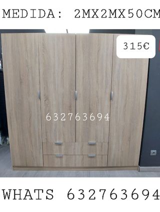 Armario 200x200x50cm OFERTA!