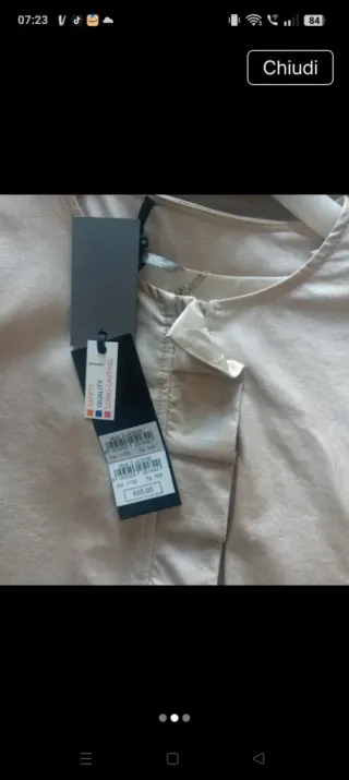 Giacchino ecopelle oro 16 anni Sarabanda