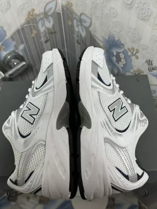 New Bálance 530 blanco azul talla 37