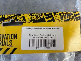 Muelle amortiguador Öhlins