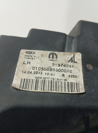 Fiat 463961 faro izquierdo 51974244 doblo ii cargo