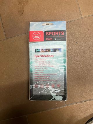 Cámara Deportiva Full HD 1080p