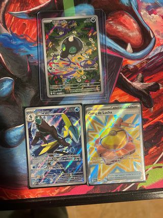 Cartas Pokémon Shroodle, Inteleon, Gong de Lucha