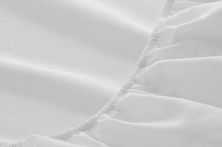 Sábana bajera blanca - cama individual