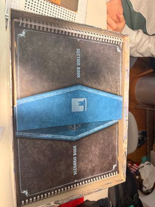 Frosthaven con inserto y stickers en inglés.