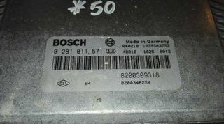 Centralita motor renault 0291011571 laguna 132378