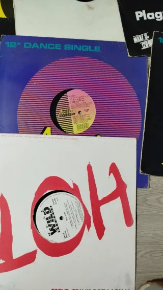 Lote de Vinilos Dance, Electro, Rap y Latino