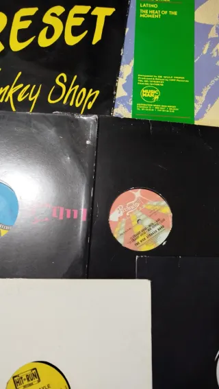 Lote de Vinilos Dance, Electro, Rap y Latino