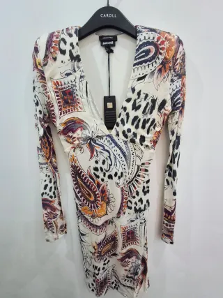 Abito Just Cavalli fantasia paisley taglia 38