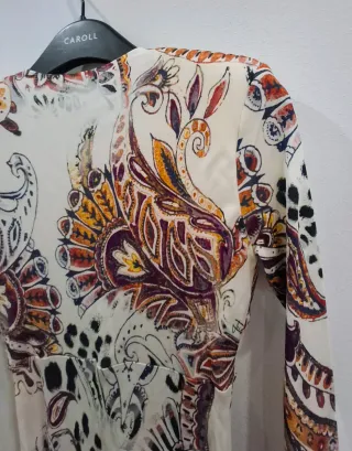 Abito Just Cavalli fantasia paisley taglia 38