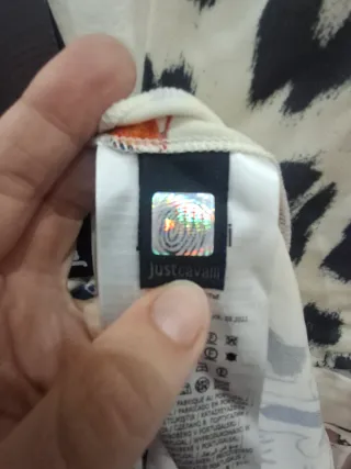 Abito Just Cavalli fantasia paisley taglia 38