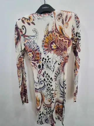 Abito Just Cavalli fantasia paisley taglia 38