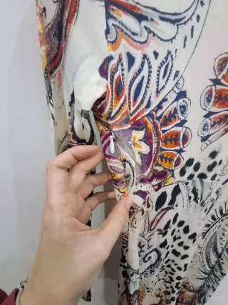 Abito Just Cavalli fantasia paisley taglia 38