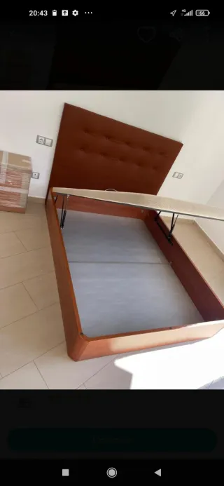 Canapé abatible blanco