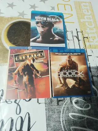 Trilogía Las Crónicas de Riddick Blu-ray