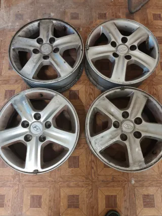 Llantas de aleación Hyundai (4 unidades)
