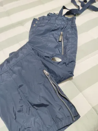 Pantaloncini da sci blu