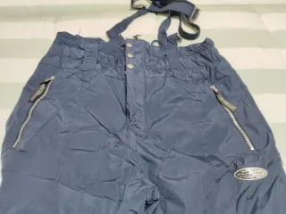 Pantaloncini da sci blu