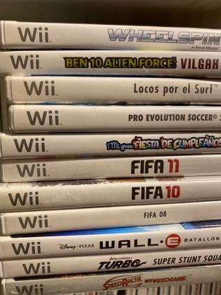 Lote 10 Juegos Wii