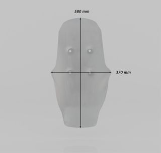 Viseira Rally CFMOTO 450 MT Isotta