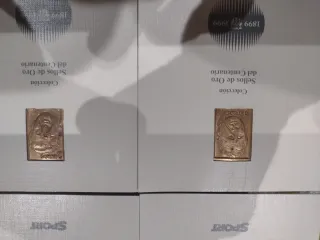 Sellos Oro Centenario FC Barcelona