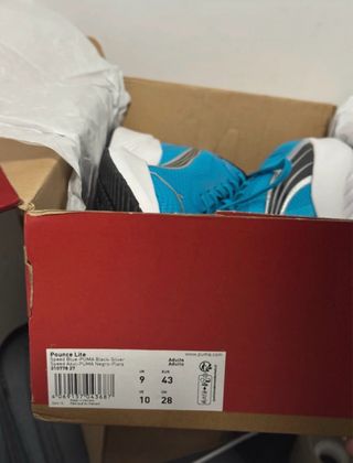 Deportivas Puma Azules y Negras Nuevas