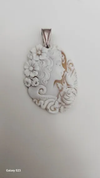 Set collane e cammei argento 925