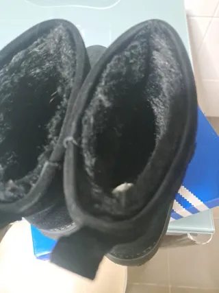 Botas ante negro  Stradivarius