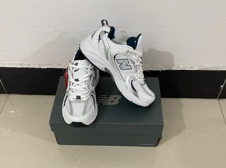 New Bálance 530 blanco azul talla 38.5