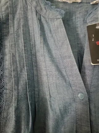 Camisa Levis Mujer Azul Talla M