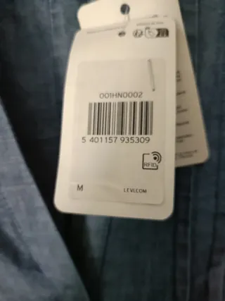 Camisa Levis Mujer Azul Talla M