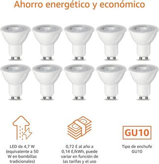 8 portalámparas G4 | blancos